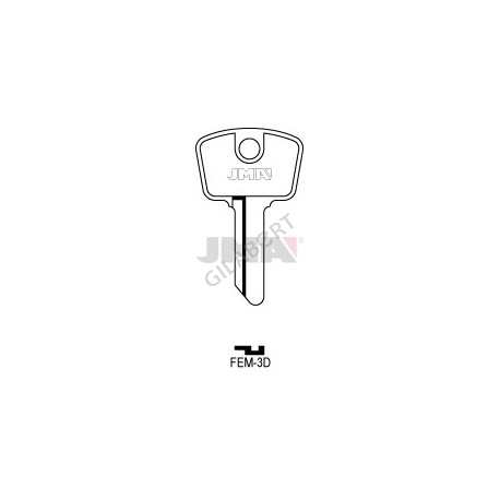 LLAVE JMA ACERO FEM 3D (C)