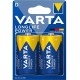 VARTA PILA ALCA. LONGLIFE POWER LR20 -D- (2UDS) c-10