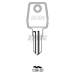 LLAVE JMA ACERO CSB 2D (C)