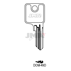 LLAVE JMA ACERO DOM 49D (C)