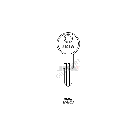 LLAVE JMA ACERO EVE 2D (C)