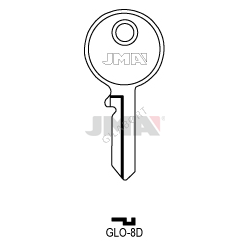 LLAVE JMA ACERO GLO 8D (C) (GO2R)