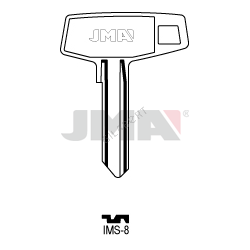 LLAVE JMA ACERO IMS 8 (C)