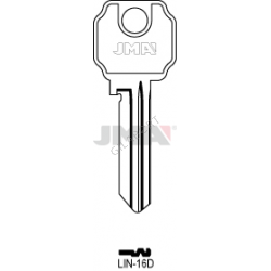 LLAVE JMA ACERO LIN 16D (B)