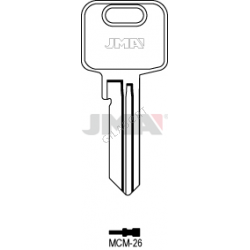 LLAVE JMA ACERO MCM 26 (B)