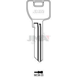 LLAVE JMA ACERO MCM 35 (B)