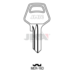 LLAVE JMA ACERO MER 16D (C)