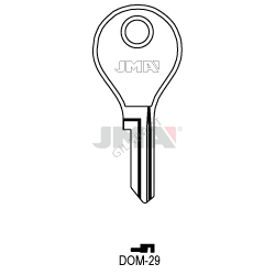 LLAVE JMA ACERO DOM 29 (C) (DM20)