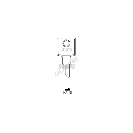 LLAVE JMA ACERO HA 1D (C) (HA1)